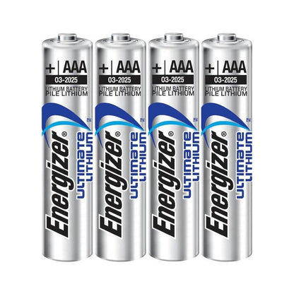 ENERGIZER - 4 PILAS DE LITIO ULTIMATE AAA L92 LR03 1,5 V