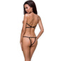 PASSION - IVENA TEDDY SUSPENDERS DEVIL COLLECTION L/XL
