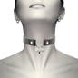 COQUETTE CHIC DESIRE - NECKLACE IN VEGAN LEATHER AVEC ACCESSOIRE COEUR AVEC CL?