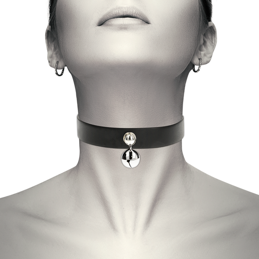 COQUETTE CHIC DESIRE - NECKLACE IN VEGAN CUIR FEMME HOCHET ACCESSOIRE