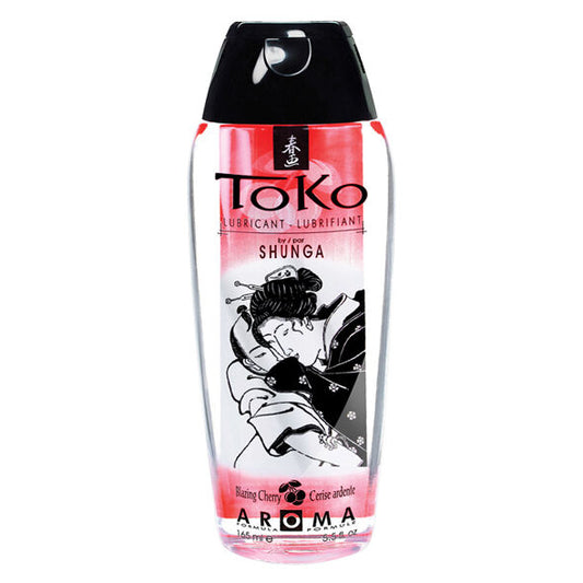 SHUNGA - LUBRICANTE TOKO SABOR A CEREZA ARDIENTE