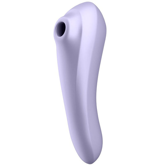 SATISFYER - VIBRADOR DE PULSO DE AIRE DE DOBLE PLACER MORADO