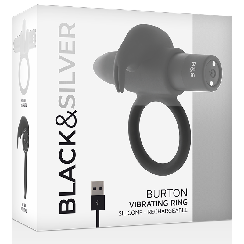 Burton ring 10 modes de vibration noir – Black & Silver