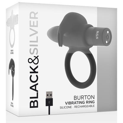 Burton ring 10 modes de vibration noir – Black & Silver