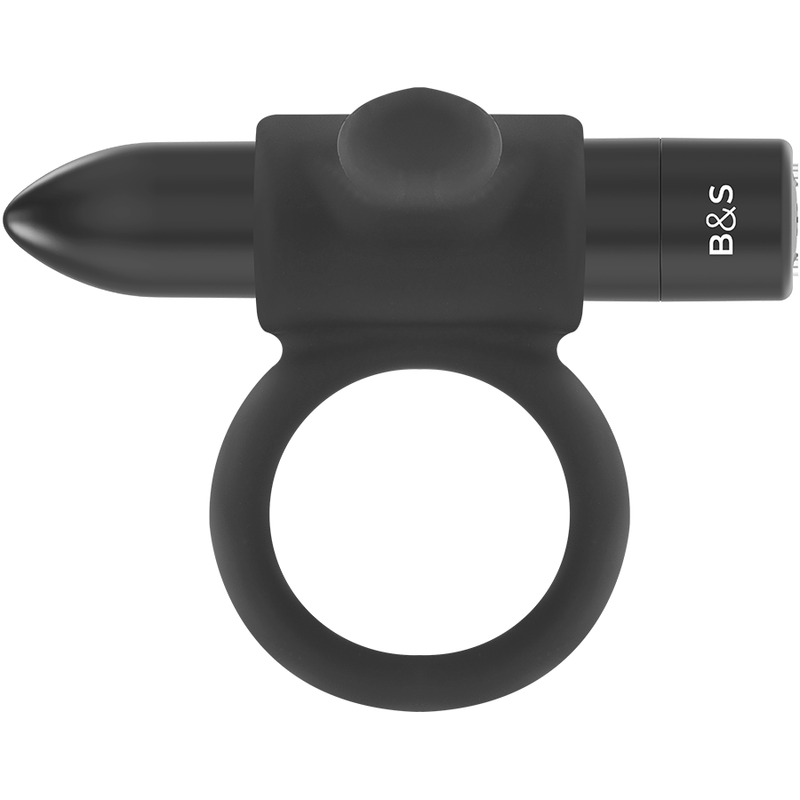 Bague rechargeable cameron noir – Black & Silver