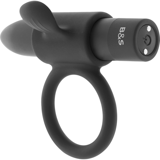 Bague rechargeable cameron noir – Black & Silver
