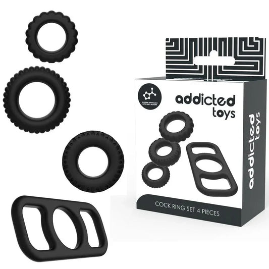 Addicted Toys – Ensemble Danneau Pénial 4 Pièces