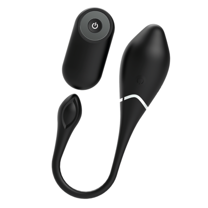 Vibrateur uf vibrant rechargeable jenell – Black & Silver