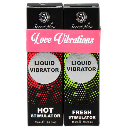 SECRETPLAY - PACK VIBRADOR LÍQUIDO LOVE VIBRATIONS