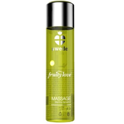 SUECO - FRUITY LOVE ACEITE DE MASAJE EFECTO CALOR VAINILLA Y PERA DORADA 60 ML.