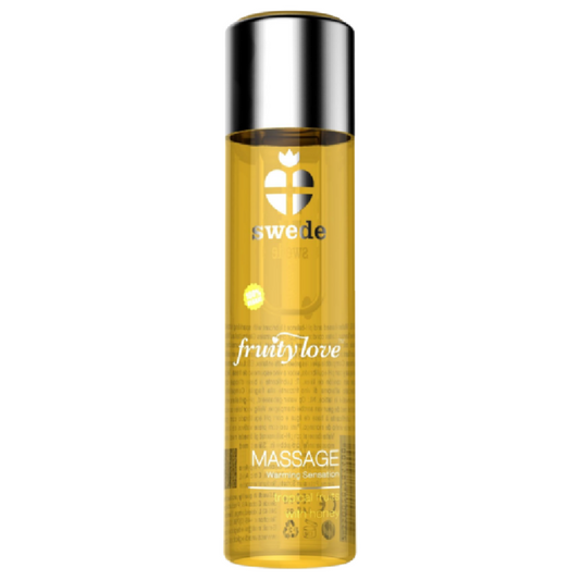 SWEDE - FRUITY LOVE WARMING MASSAGE OIL TROPICAL FRUITY WITH HONEY 120 ML.