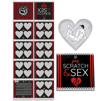 SECRETPLAY - JEU SCRATCH &amp; SEX GAY COUPLES (ES/EN/FR/PT/DE)
