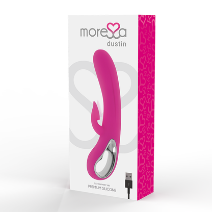 MORESSA - DUSTIN ONDES STIMULANTES CLITORIALES ET VIBRATIONS PUISSANTES SILICONE PREMIUM RECHARGEABLE
