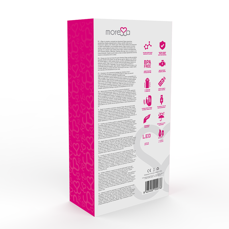 MORESSA - TÉLÉLÉCOMMANDE IN SILICONE EDGAR PREMIUM