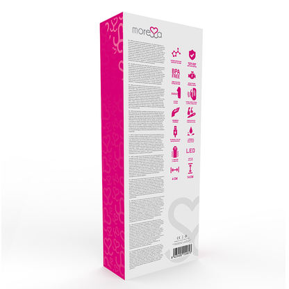 MORESSA - KIRK DUO ONDES STIMULANTES + MASSEUR MULTIFONCTION RECHARGEABLE EN SILICONE PREMIUM