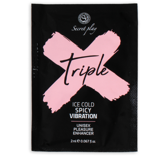 SECRETPLAY - SINGLE-DOSE TRIPLE X PLEASURE INTENSIFIER