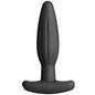 ELECTRASTIM - PLUG ANAL BALANCÍN DE SILICONA NEGRO PEQUEÑO