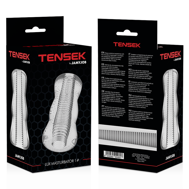 JAMYJOB - MASTURBADOR TRANSPARENTE EXTREME TENSEK 1