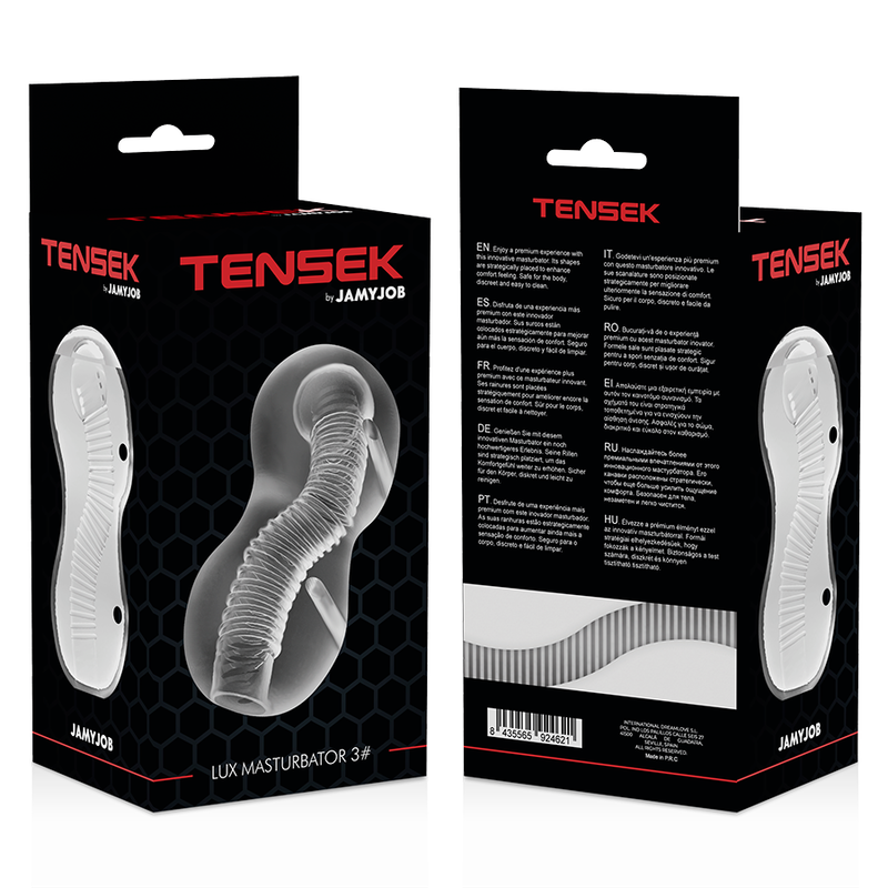 JAMYJOB - MASTURBADOR TRANSPARENTE EXTREME TENSEK 3