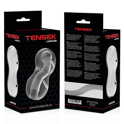 JAMYJOB - MASTURBADOR TRANSPARENTE EXTREME TENSEK 3