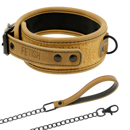 ORIGEN SUBMISIVO FETISH - COLLAR DE CADENA FORRADO EN NEOPRENO