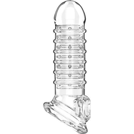 VIRILXL - EXTENSIÓN DE PENE Y FUNDA V15 TRANSPARENTE