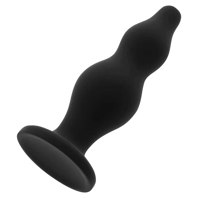 Ohmama – Plug Anal en Silicone Nivelé 12 cm