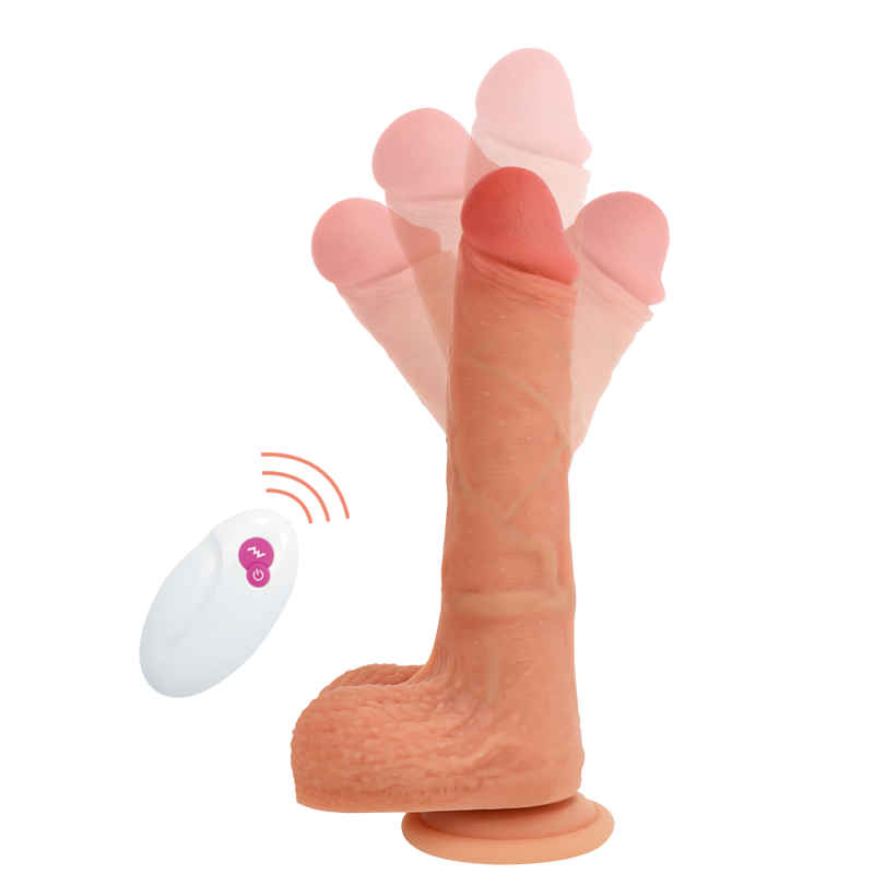 CYBER SILICOCK - TÉLÉLÉLÉCOMMANDE RÉALISTE MR RICK 20.9 CM -O- 4 CM