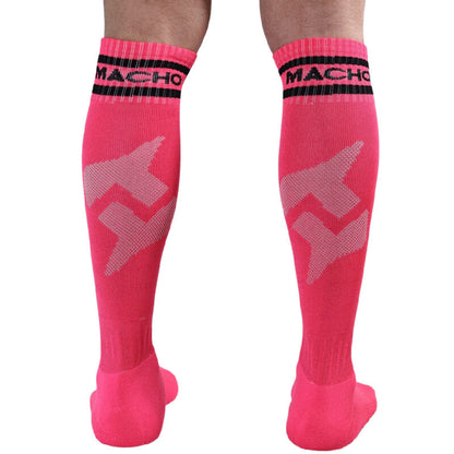 MALE - LONG SOCKS ONE SIZE RED