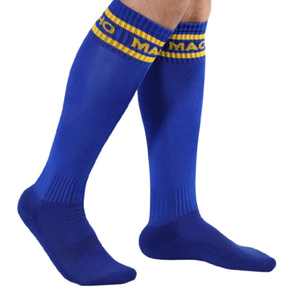 MALE - LONG SOCKS ONE SIZE RED