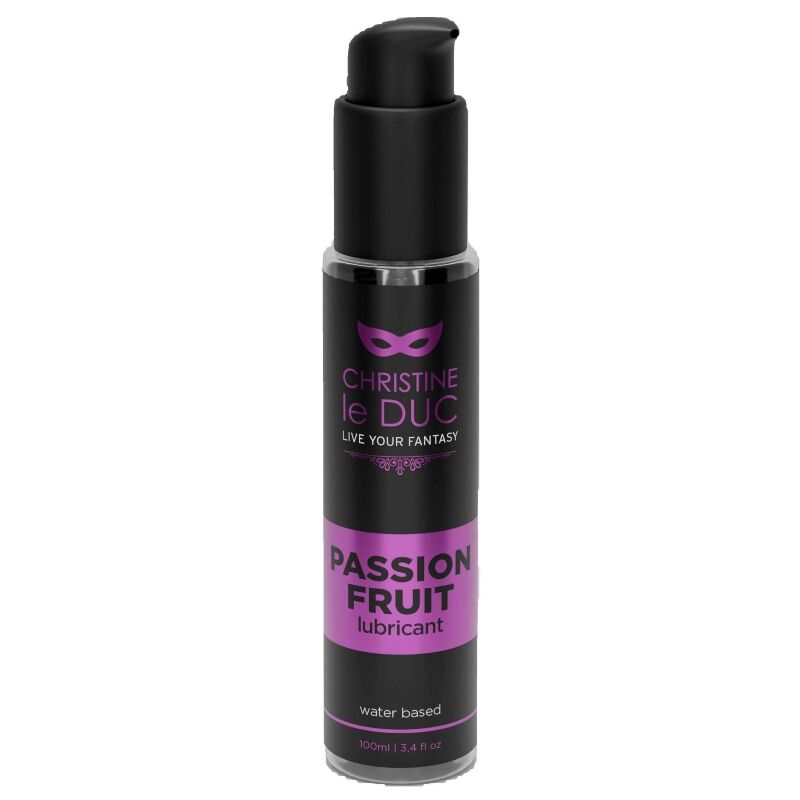 Lubrifiant à base d'eau fruit de la passion 100 ml – Christine Le Duc