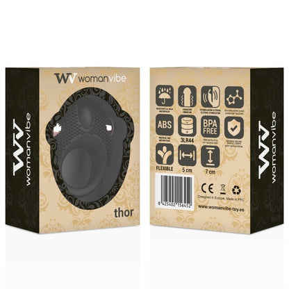 WOMANVIBE - ANILLO VIBRADOR DE SILICONA VIBE THOR