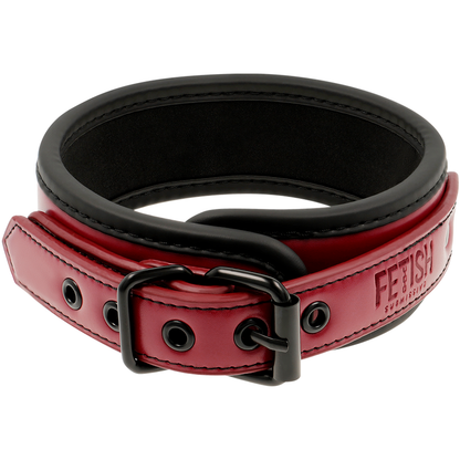 FETISH SUBMISSIVE DARK ROOM - COLLAR DE CADENA FORRADO EN NEOPRENO