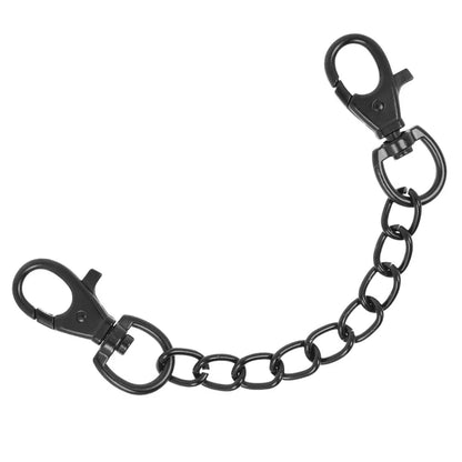 Fetish Submissive Dark Room – Menottes de Cheville en Cuir Végan avec Doublure en Néoprène