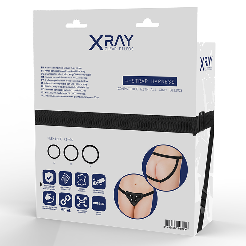 Harnais radio avec anneaux en silicone – X Ray