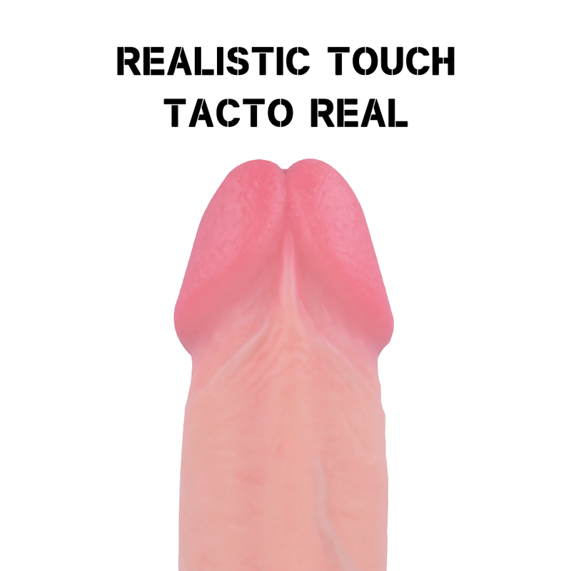 ROCKARMY - HARNESS + REALISTIC TIGER DOUBLE DENSITY DILDO 14 CM -O- 4.46 CM