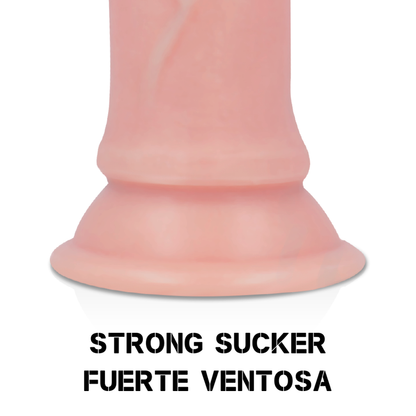 ROCKARMY - HARNESS + REALISTIC TIGER DOUBLE DENSITY DILDO 14 CM -O- 4.46 CM