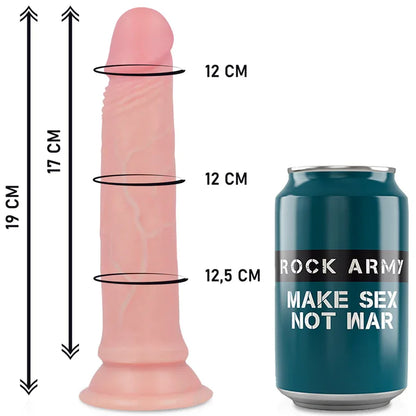 Rockarmy – Harnais + Gode en Silicone Liquide Premium Avenger 19 cm O 3.98 cm