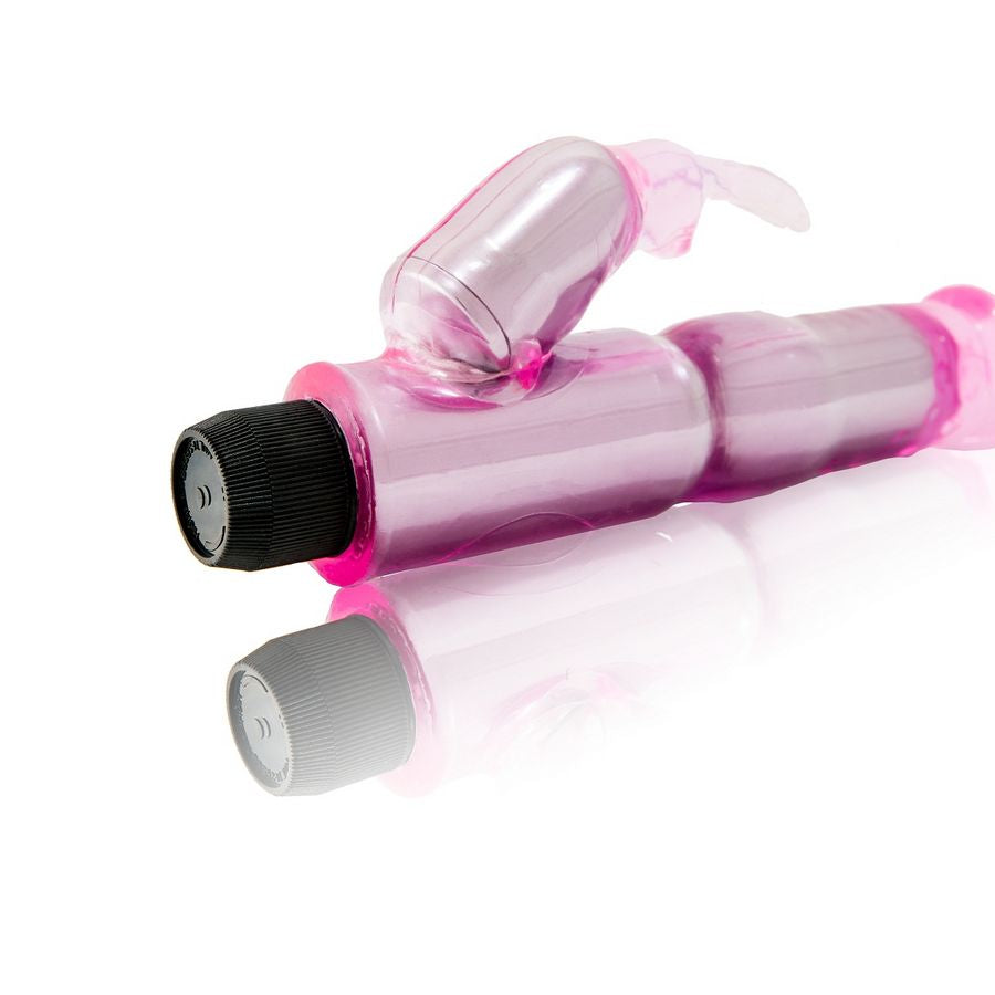 DANCE - VIBRATEUR AVEC STIMULATEUR ROSE RÉGLABLE