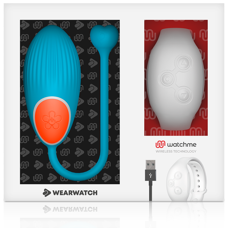 WEARWATCH - TÉLÉLÉCOMMANDE WATCHME TECHNOLOGIE BLEU OEUF / NIVEO