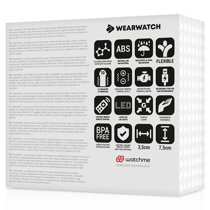 WEARWATCH - WATCHME TECHNOLOGY EGG REMOTE CONTROL FUCHSIA / NIVEO
