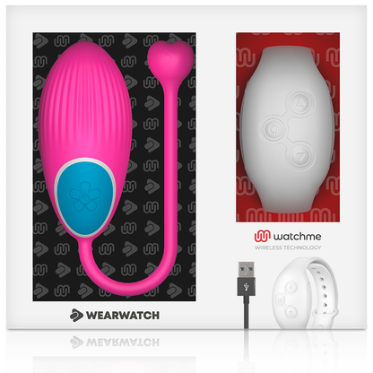 WEARWATCH - WATCHME TECHNOLOGY EGG REMOTE CONTROL FUCHSIA / NIVEO