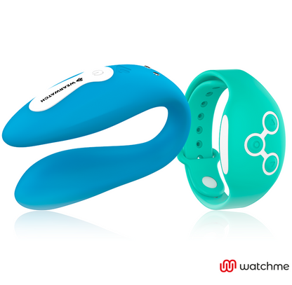 WEARWATCH - WATCHME TECNOLOGÍA DUAL VIBRADOR ÍNDIGO/AGUA DE MAR