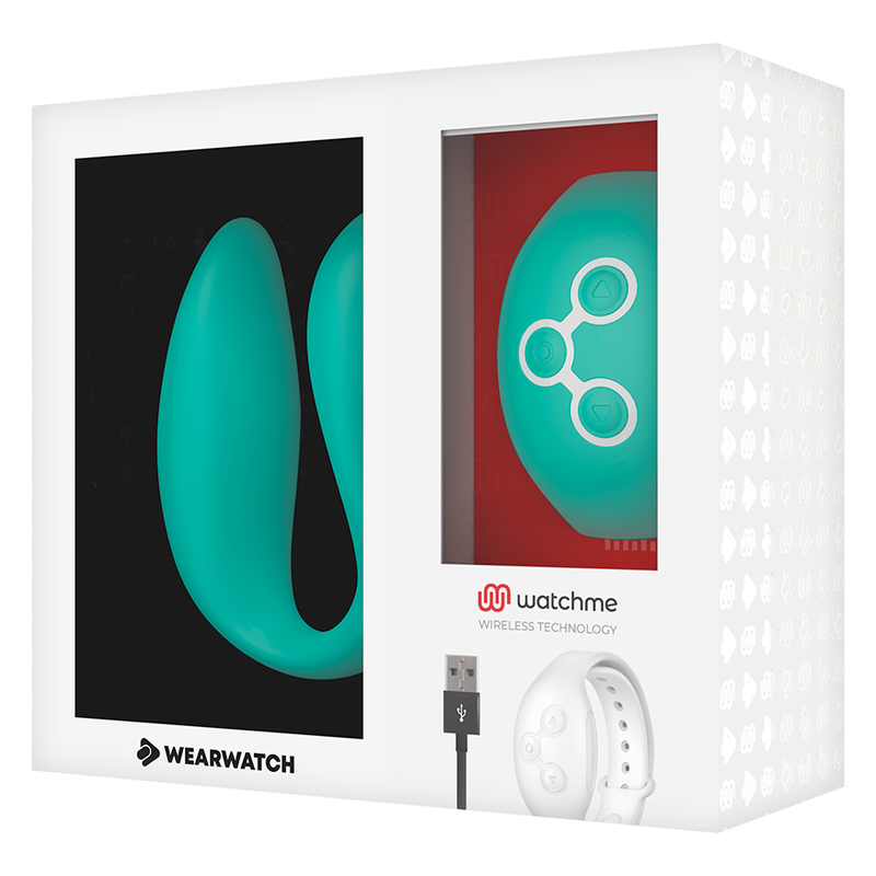 WEARWATCH - WATCHME VIBRADOR DE DOBLE TECNOLOGÍA VERDE CLARO