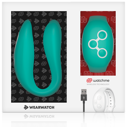 WEARWATCH - WATCHME VIBRADOR DE DOBLE TECNOLOGÍA VERDE CLARO