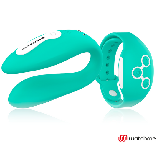 WEARWATCH - WATCHME VIBRADOR DE DOBLE TECNOLOGÍA VERDE CLARO