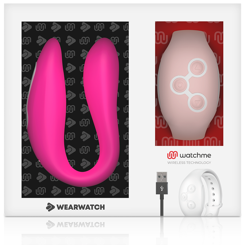 WEARWATCH - WATCHME VIBRADOR DE DOBLE TECNOLOGÍA FUCSIA / ROSA