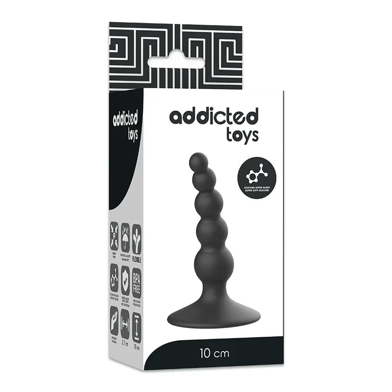 Addicted Toys – Plug Sexuel Anal 10 cm Noir