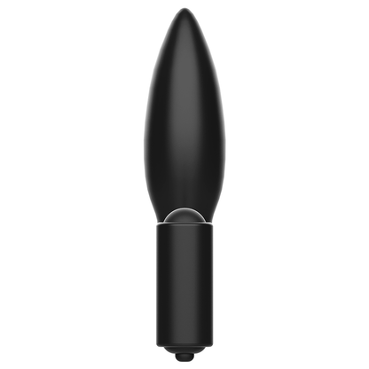 JUGUETES ADICTO - PLUG ANAL CON ANILLO VIBRADOR