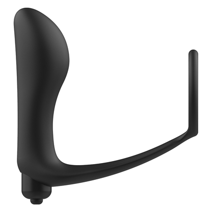 ADDICTED TOYS - PLUG ANAL VIBRADOR CON ANILLO PARA EL PENE